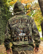 BLISSCORNERS ZERO BUCKS GIVEN HUNTING DEERALL OVER PRINT