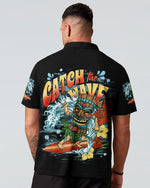 BLISSCORNERS CATCH THE WAVES TIKI ALL OVER PRINT