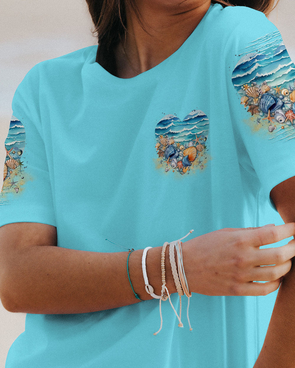 BLISSCORNERS STOP AND SMELL THE SALTY AIR ALL OVER PRINT