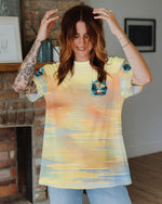 BLISSCORNERS (HOT DEAL) THE CLOSER I GET TO NATURE CAMPFIRE ALL OVER PRINT -TLNZ1111244