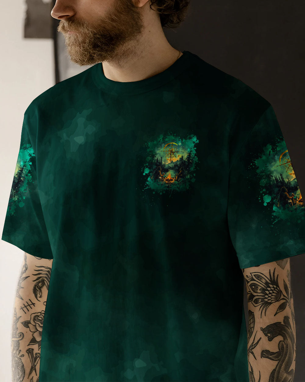 BLISSCORNERS MAKING MEMORIES ONE CAMPFIRE AT A TIME BIGFOOT ALL OVER PRINT