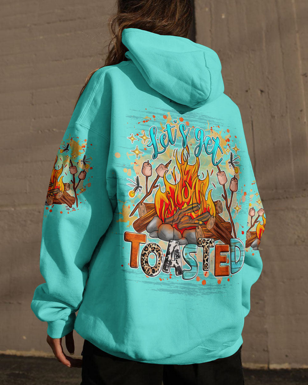 BLISSCORNERS LET'S GET TOASTED ALL OVER PRINT