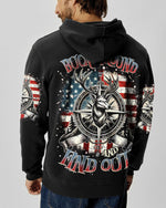 BLISSCORNERS BUCK AROUND AND FIND OUT DEER HUNTING ALL OVER PRINT