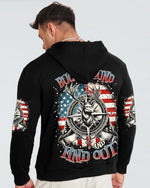 BLISSCORNERS BUCK AROUND AND FIND OUT DEER HUNTING ALL OVER PRINT