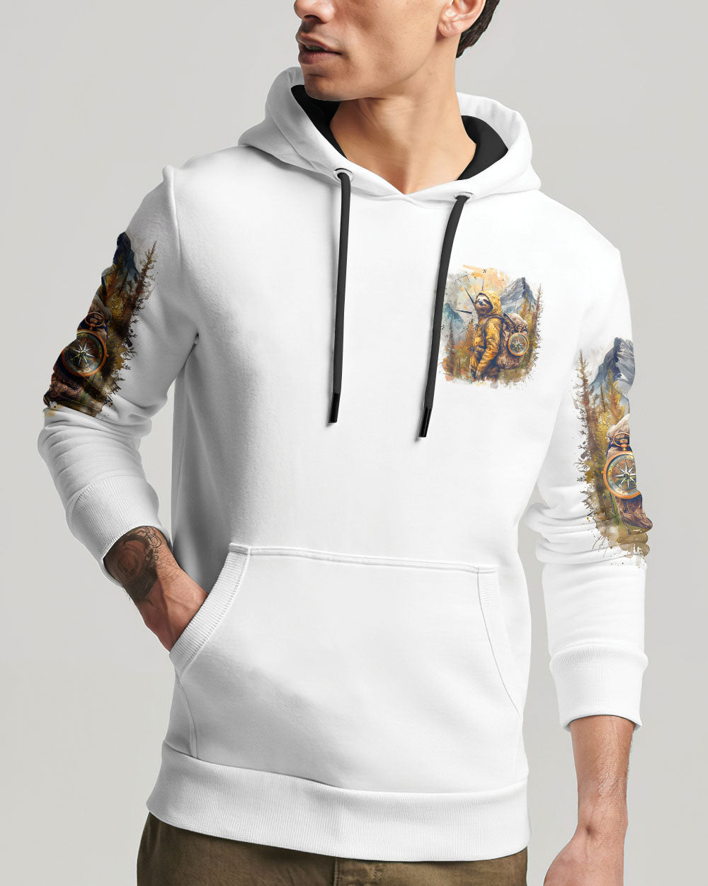 BLISSCORNERS AND INTO THE FOREST I GO SLOTH ALL OVER PRINT