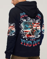 BLISSCORNERS BUCK AROUND AND FIND OUT DEER HUNTING ALL OVER PRINT