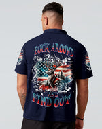 BLISSCORNERS BUCK AROUND AND FIND OUT DEER HUNTING ALL OVER PRINT