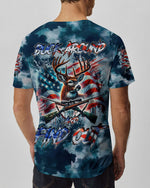 BLISSCORNERS (HOT DEAL) BUCK AROUND AND FIND OUT DEER HUNTING ALL OVER PRINT