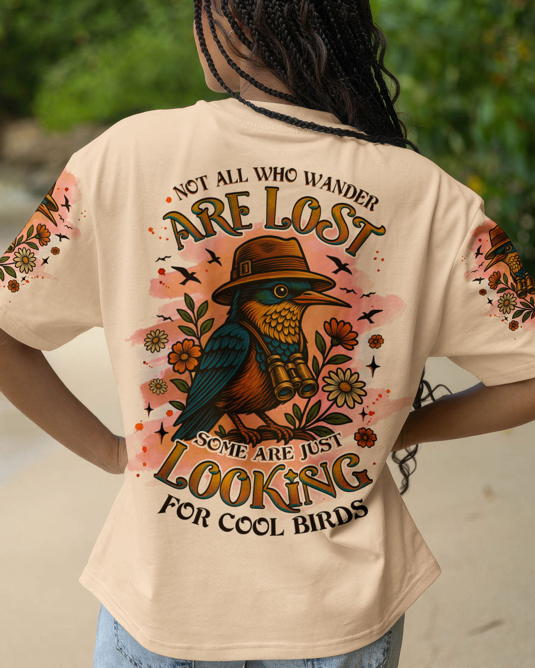 BLISSCORNERS LOOKING FOR COOL BIRDS ALL OVER PRINT