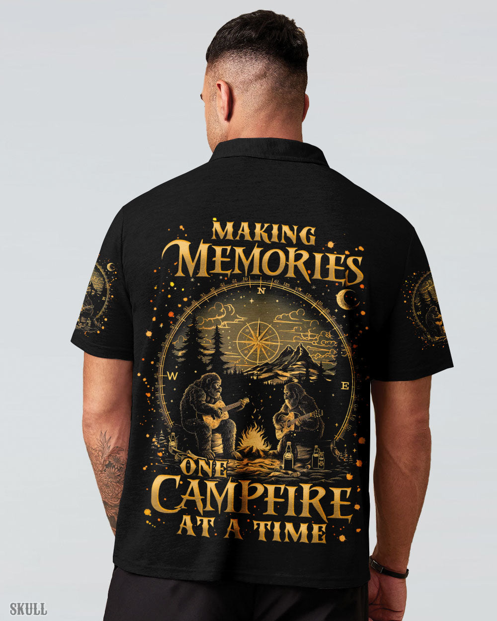 BLISSCORNERS MAKING MEMORIES ONE CAMPFIRE AT A TIME BIGFOOT ALL OVER PRINT