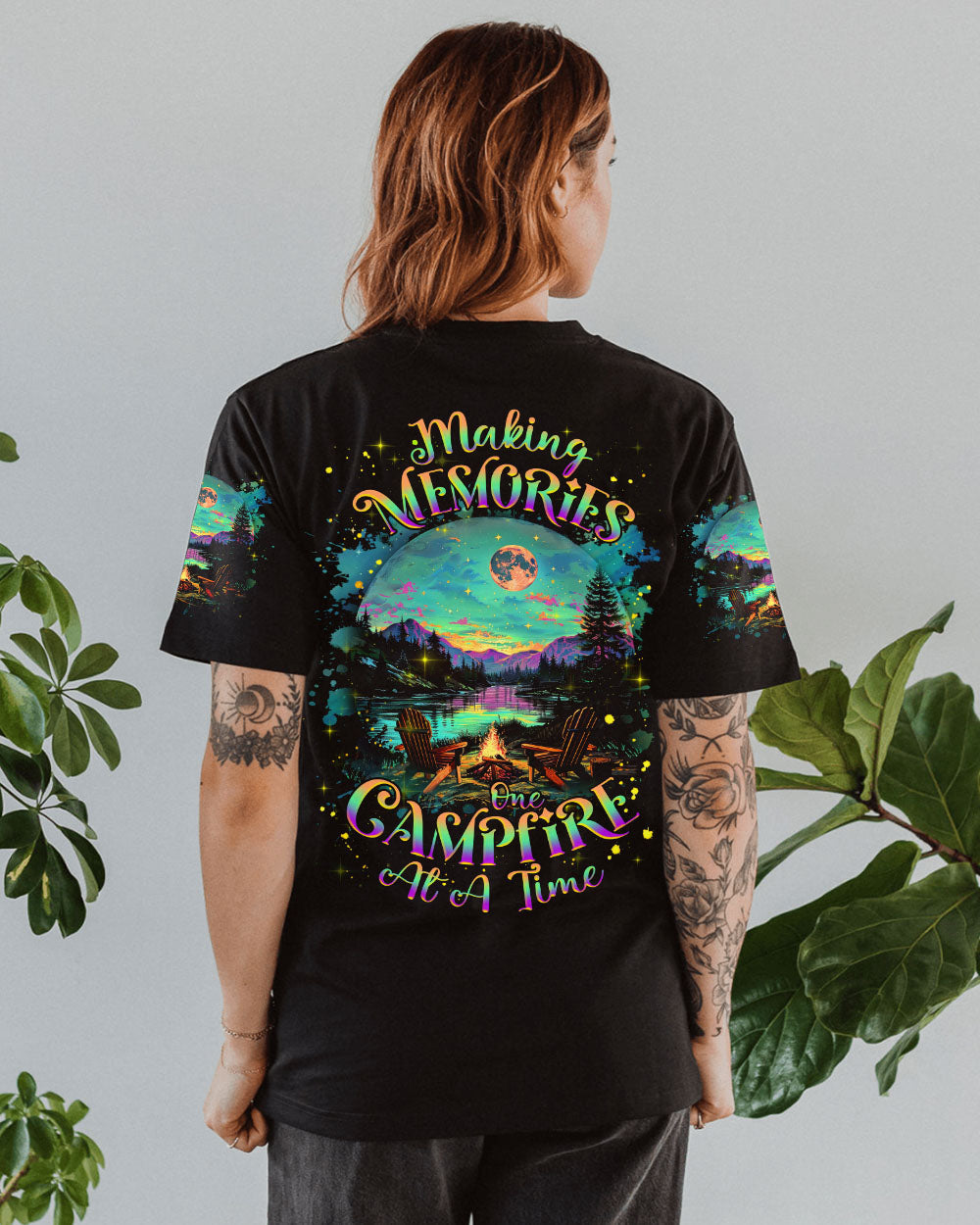 BLISSCORNERS MAKING MEMORIES ONE CAMPFIRE AT A TIME ALL OVER PRINT - TLNZ2102251