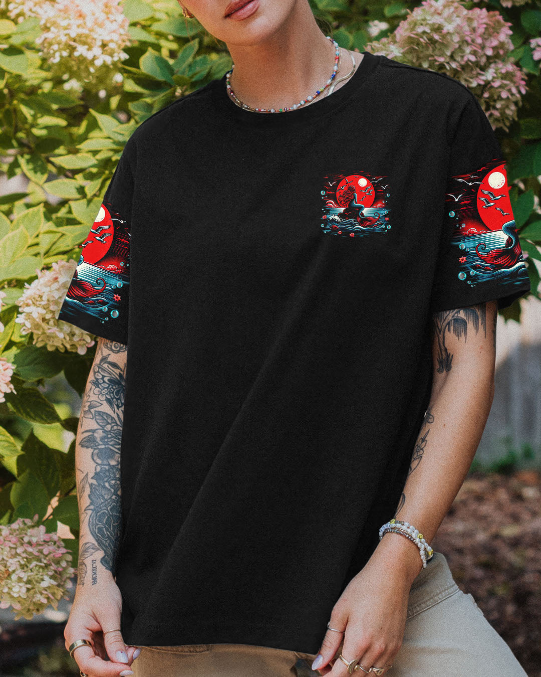 BLISSCORNERS SHE IS A MERMAID ALL OVER PRINT