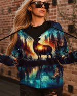 BLISSCORNERS FIND ME WHERE THE WILD THINGS ARE DEER HUNTING NATURE ALL OVER PRINT