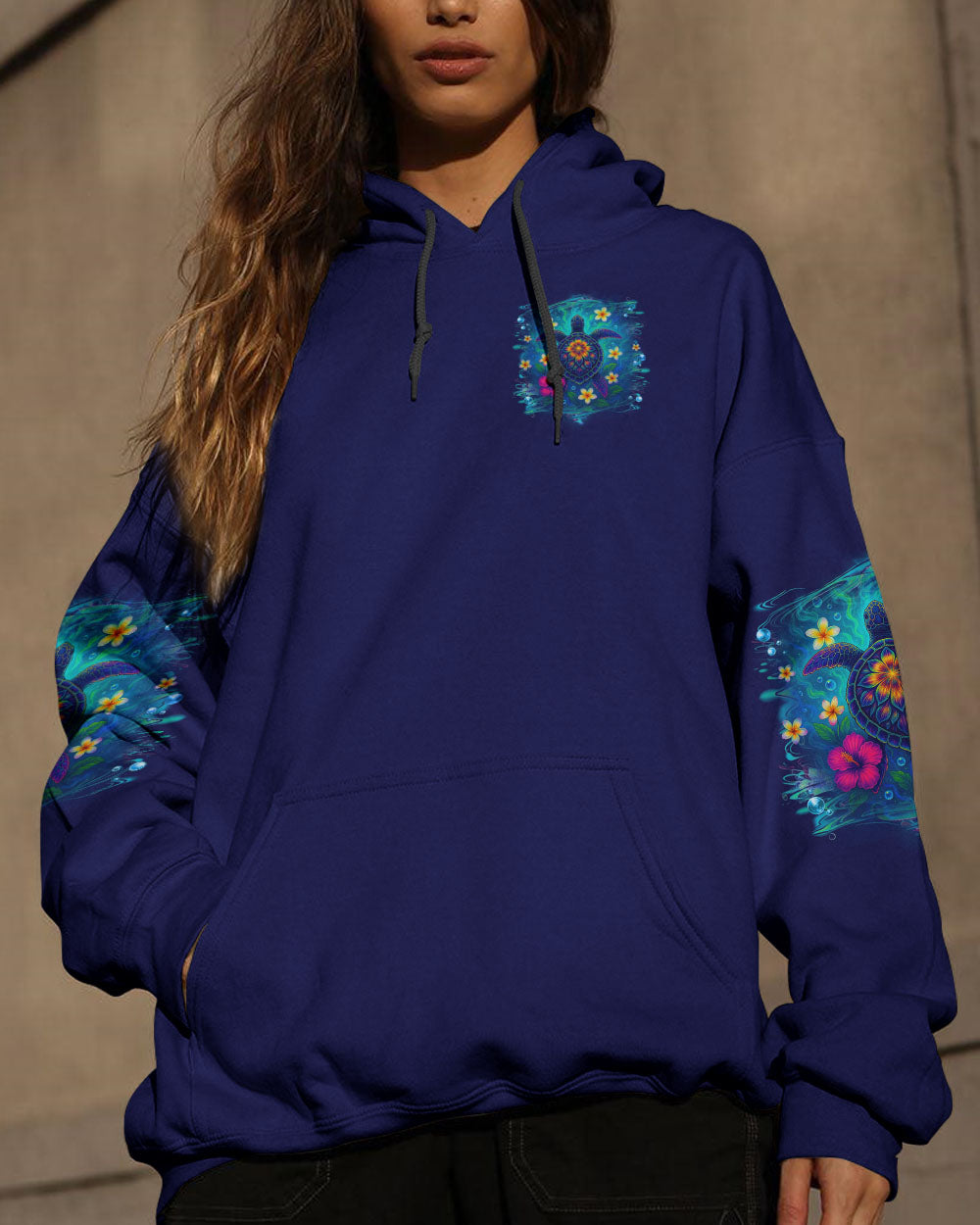 BLISSCORNERS SALTWATER HEALS EVERYTHING TURTLE ALL OVER PRINT