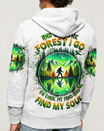 BLISSCORNERS AND INTO THE FOREST I GO BIGFOOT ALL OVER PRINT