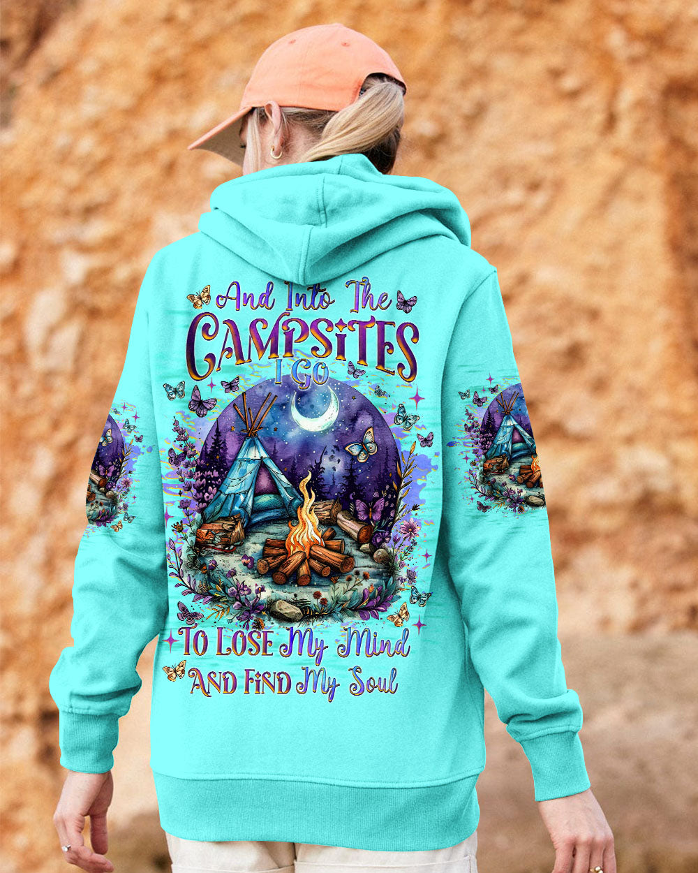 BLISSCORNERS AND INTO THE CAMPSITES I GO ALL OVER PRINT