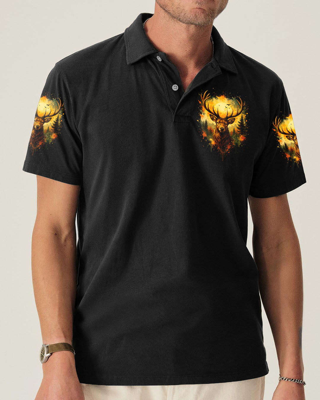 BLISSCORNERS THE CLOSER I GET TO NATURE DEER ALL OVER PRINT