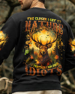 BLISSCORNERS THE CLOSER I GET TO NATURE DEER ALL OVER PRINT