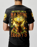 BLISSCORNERS THE CLOSER I GET TO NATURE DEER ALL OVER PRINT