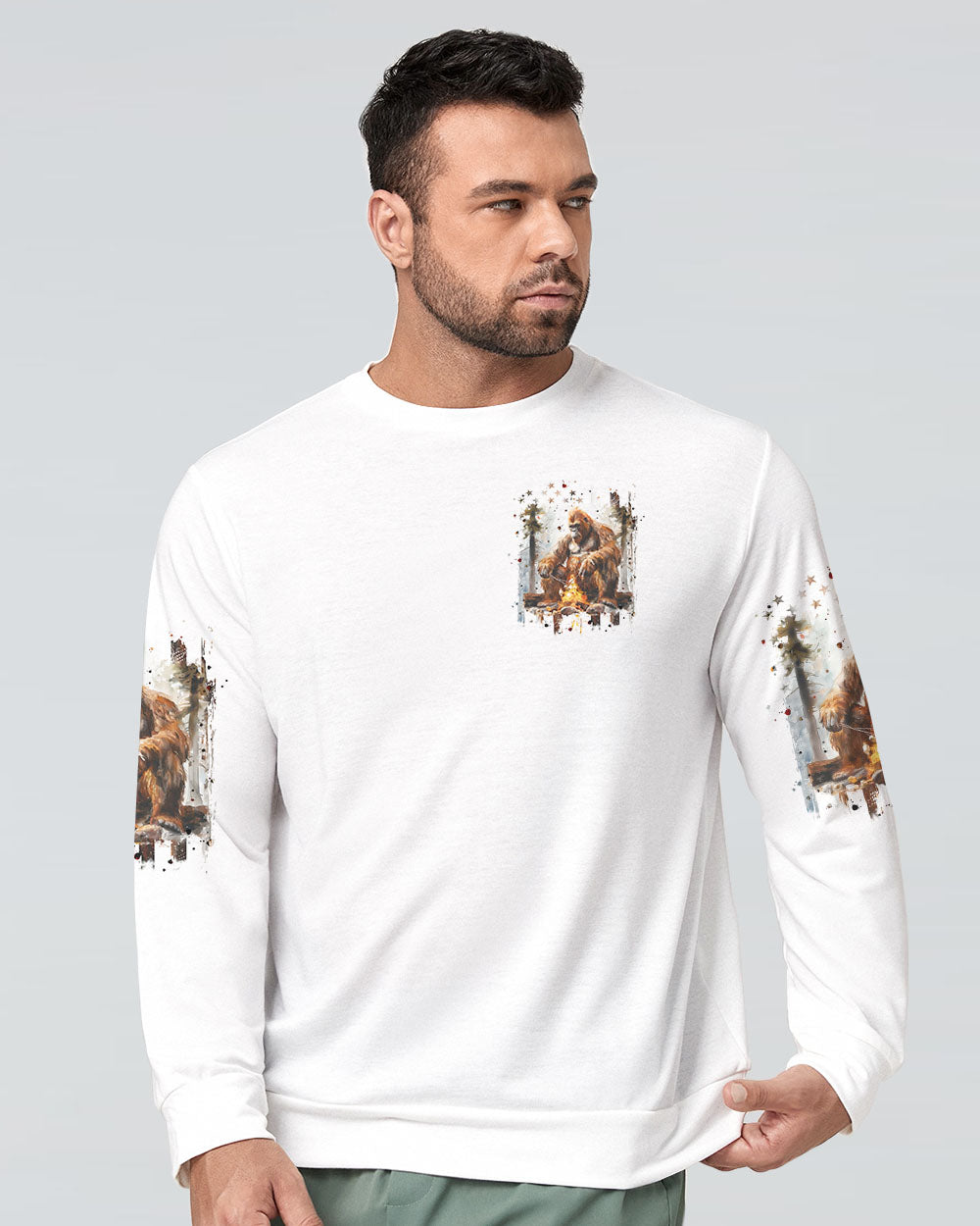 BLISSCORNERS MAKING S'MORE MEMORIES BIGFOOT ALL OVER PRINT