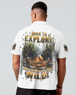 BLISSCORNERS BORN TO EXPLORE DESTINED TO BE WILD ALL OVER PRINT