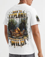 BLISSCORNERS BORN TO EXPLORE DESTINED TO BE WILD ALL OVER PRINT