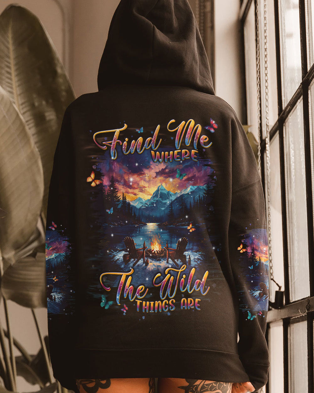 BLISSCORNERS FIND ME WHERE THE WILD THINGS ARE ALL OVER PRINT