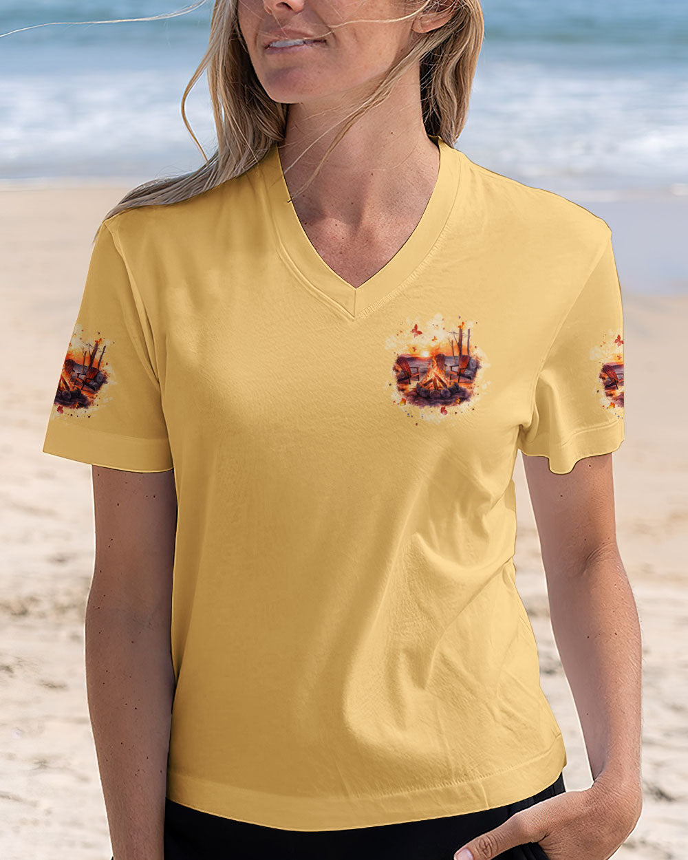BLISSCORNERS MAKING MEMORIES ONE CAMPFIRE AT A TIME ALL OVER PRINT