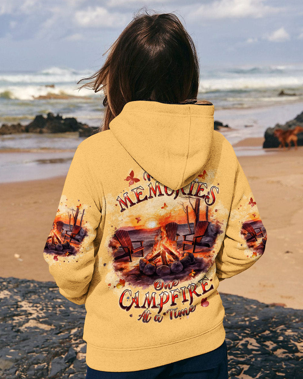 BLISSCORNERS MAKING MEMORIES ONE CAMPFIRE AT A TIME ALL OVER PRINT
