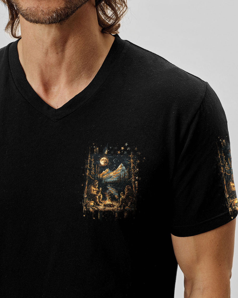BLISSCORNERS MAKING MEMORIES ONE CAMPFIRE AT A TIME ALL OVER PRINT