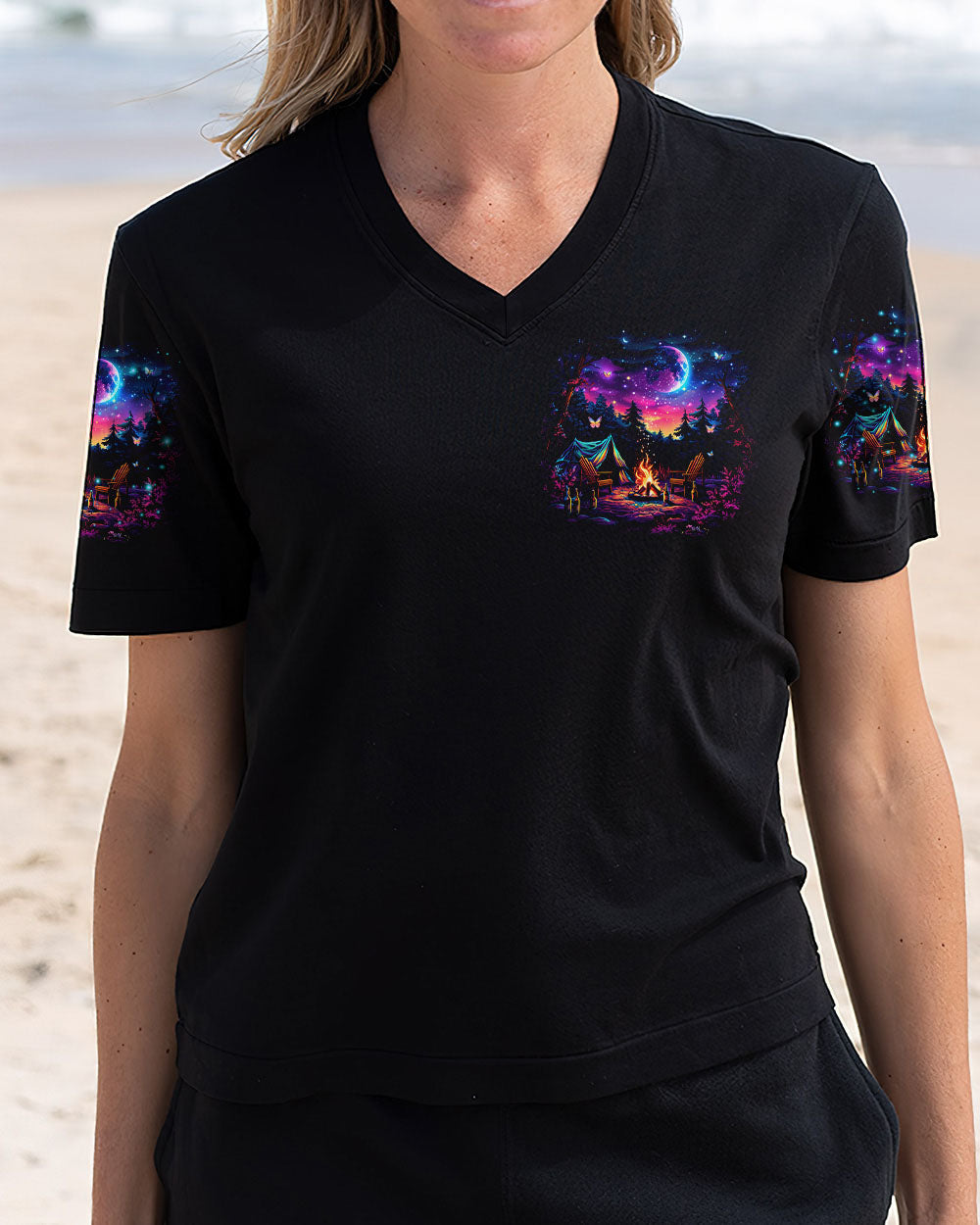BLISSCORNERS MAKING MEMORIES ONE CAMPFIRE AT A TIME ALL OVER PRINT