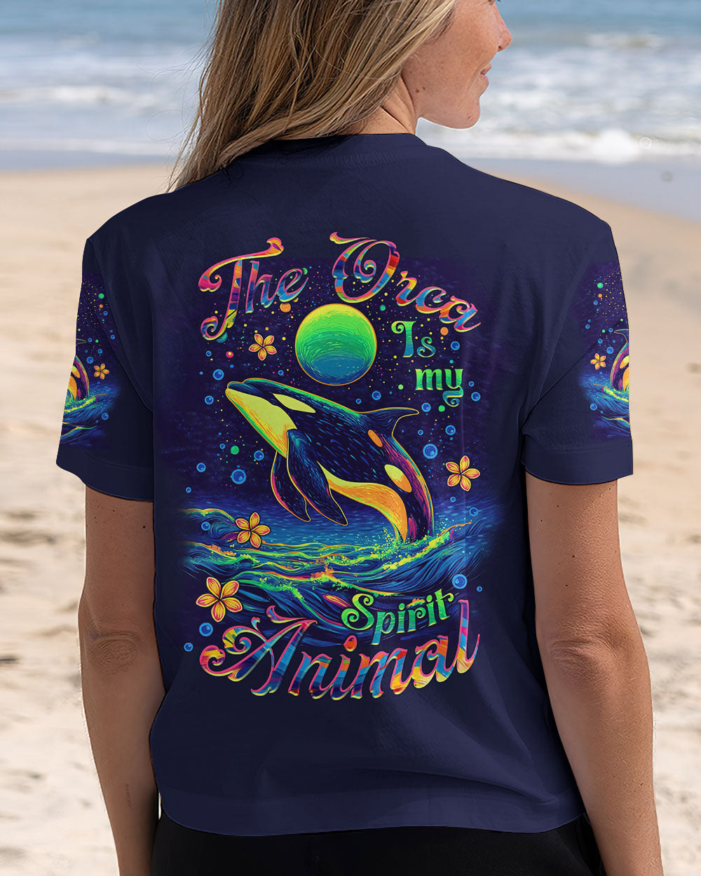 BLISSCORNERS THE ORCA IS MY SPIRIT ANIMAL ALL OVER PRINT