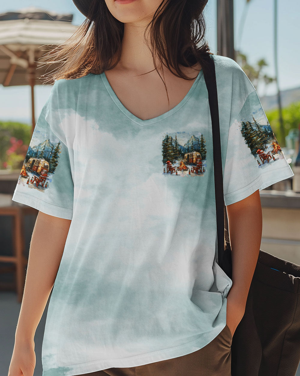 BLISSCORNERS MAKING MEMORIES ONE CAMPFIRE AT A TIME CHRISTMAS ALL OVER PRINT