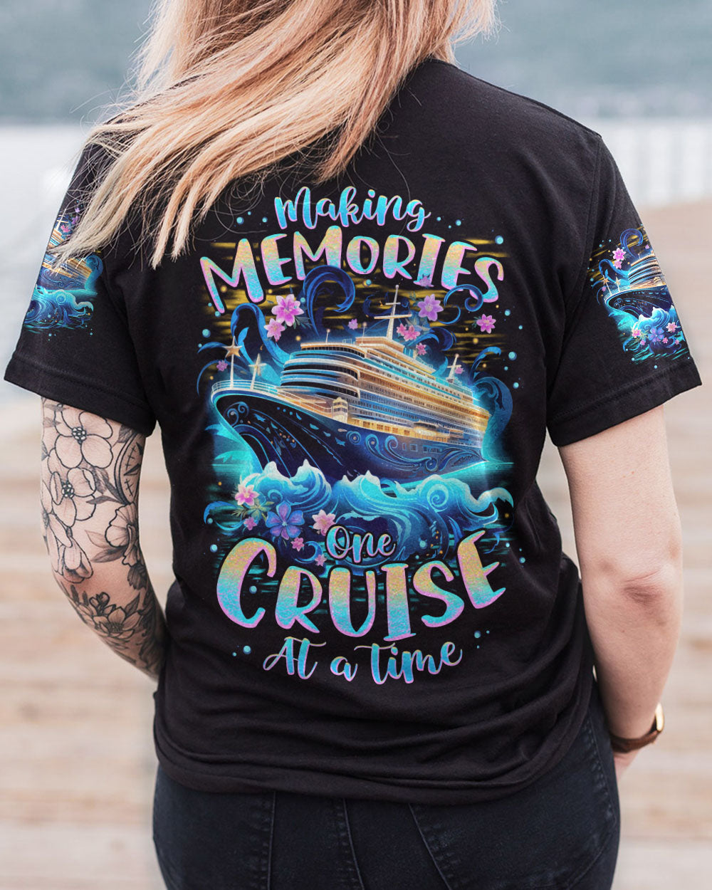 BLISSCORNERS MAKING MEMORIES ONE CRUISE ALL OVER PRINT