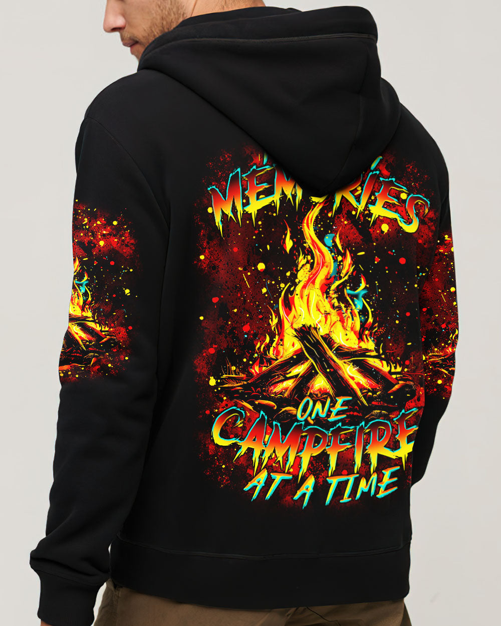 BLISSCORNERS MAKING MEMORIES ONE CAMPFIRE AT A TIME ALL OVER PRINT