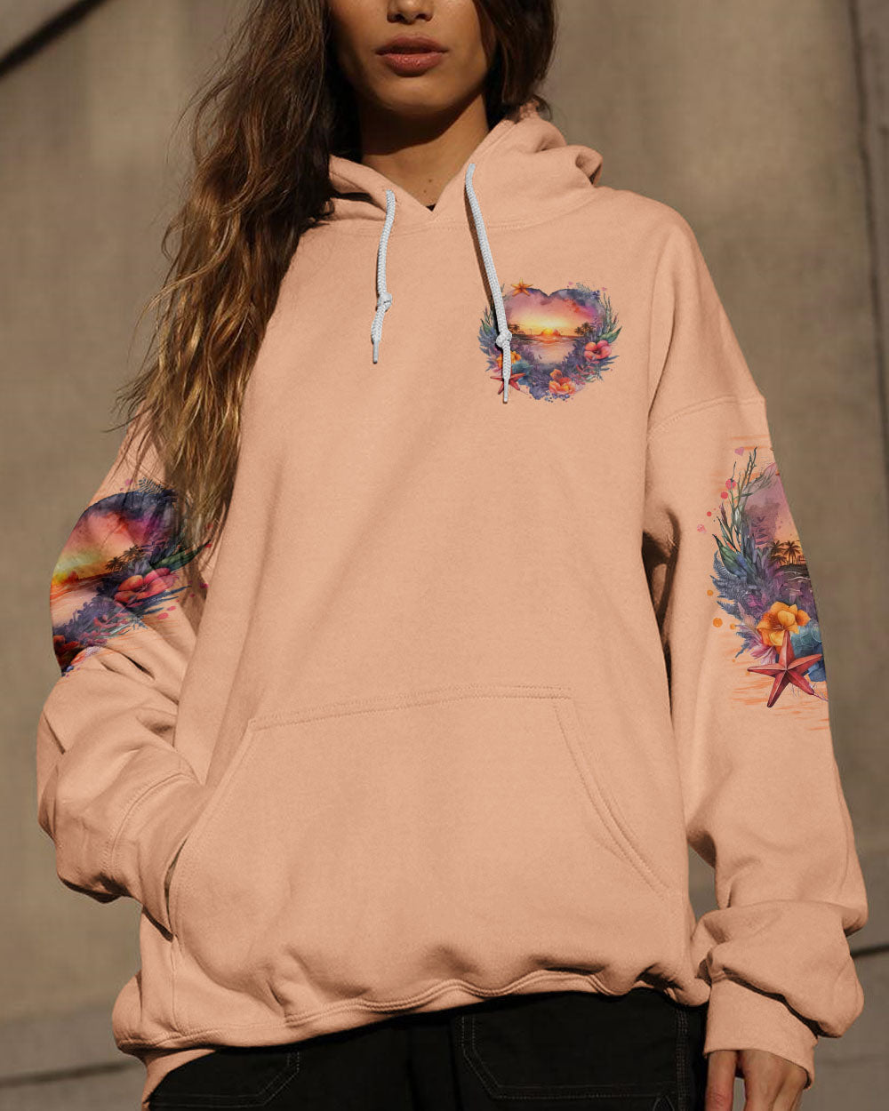 BLISSCORNERS TAKE ME TO THE OCEAN HEART ALL OVER PRINT