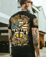 BLISSCORNERS SHOOTING DEERS AND DRINKING BEERS ALL OVER PRINT