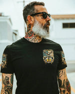 BLISSCORNERS SHOOTING DEERS AND DRINKING BEERS ALL OVER PRINT