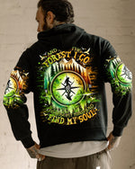 BLISSCORNERS AND INTO THE FOREST I GO BIGFOOT ALL OVER PRINT