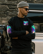 BLISSCORNERS CAMPFIRE HEALS EVERYTHING BIGFOOT ALL OVER PRINT