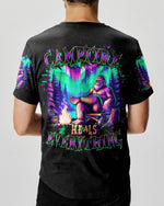 BLISSCORNERS CAMPFIRE HEALS EVERYTHING BIGFOOT ALL OVER PRINT