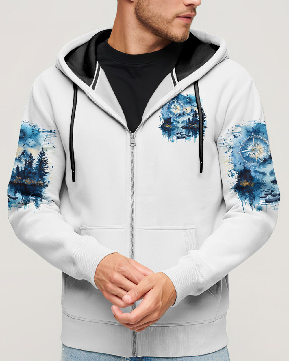 BLISSCORNERS BORN TO EXPLORE DESTINED TO BE WILD ALL OVER PRINT