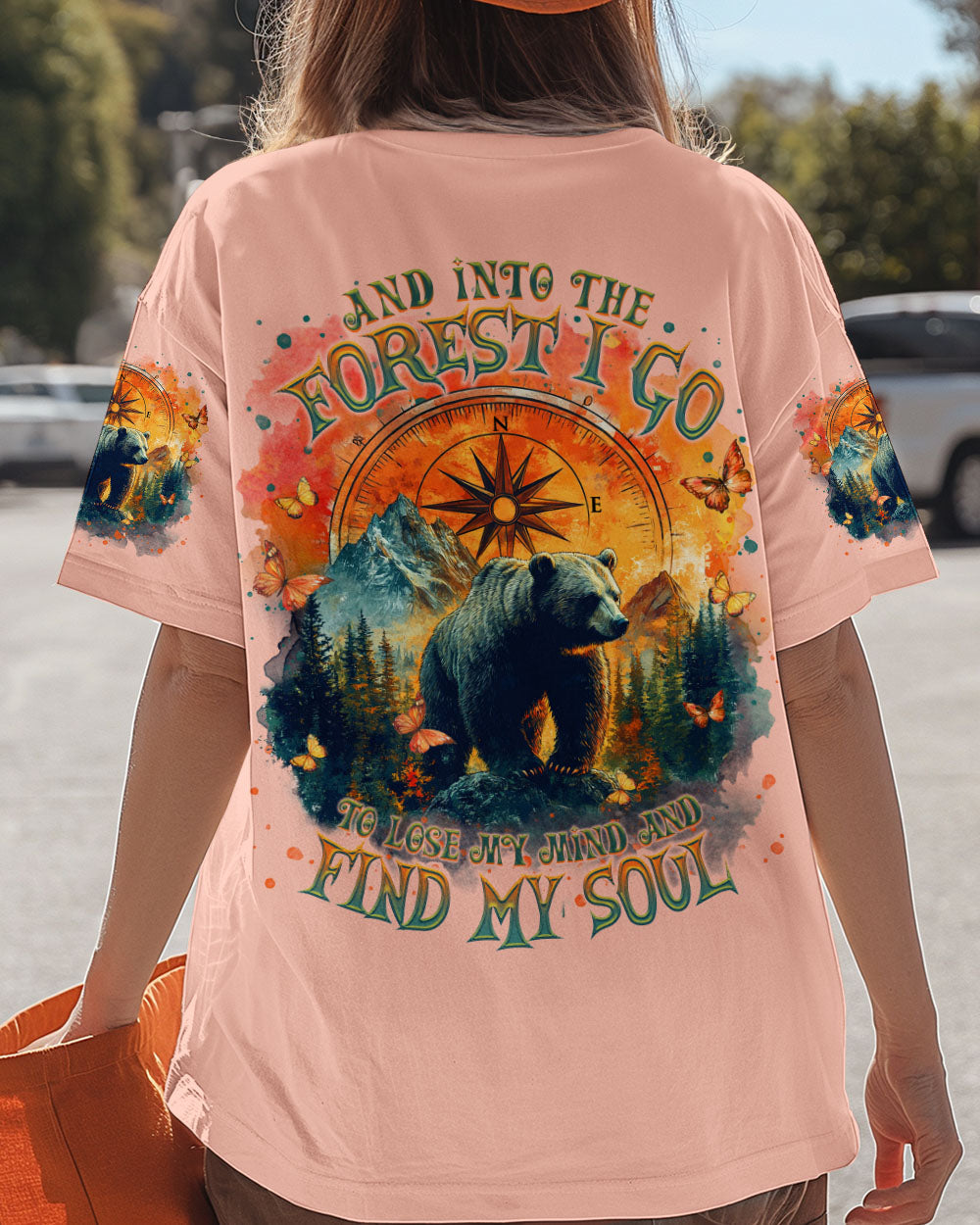 BLISSCORNERS AND INTO THE FOREST I GO BEAR ALL OVER PRINT