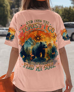 BLISSCORNERS AND INTO THE FOREST I GO BEAR ALL OVER PRINT