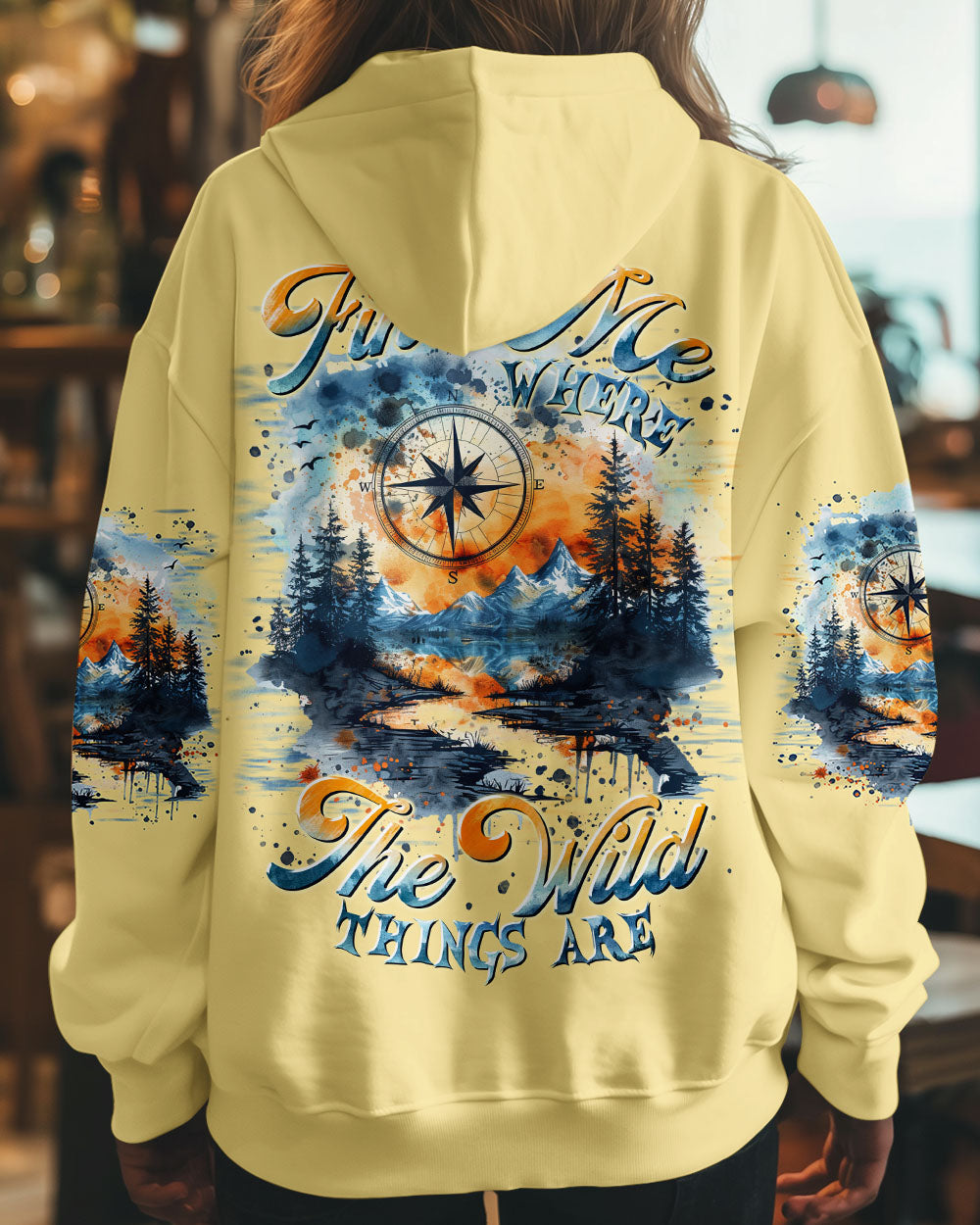 BLISSCORNERS FIND ME WHERE THE WILD THINGS ARE ALL OVER PRINT