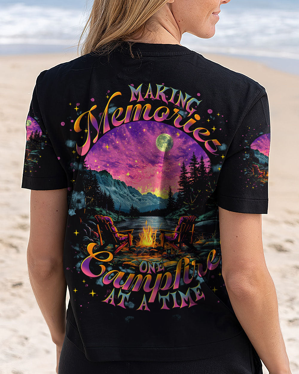 BLISSCORNERS MAKING MEMORIES ONE CAMPFIRE AT A TIME ALL OVER PRINT - TLTR1902252