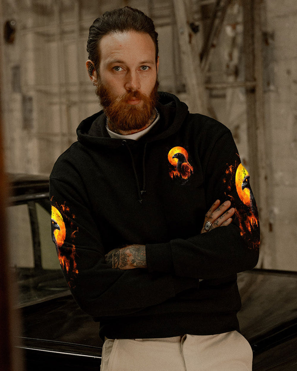 BLISSCORNERS AND INTO THE FOREST I GO EAGLEALL OVER PRINT