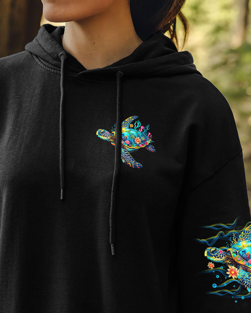 BLISSCORNERS SALTWATER HEALS EVERYTHING TURTLE ALL OVER PRINT