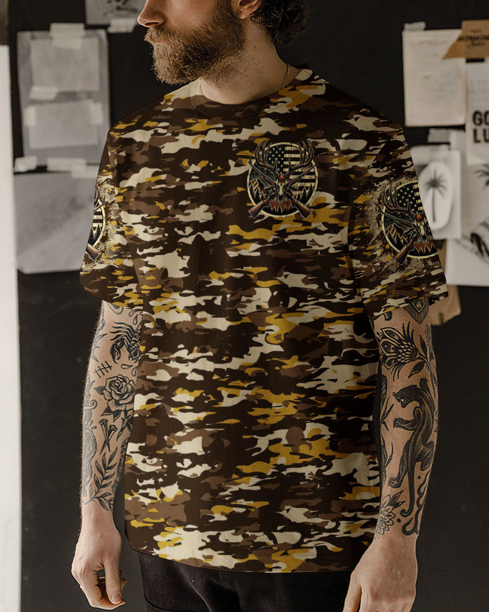 BLISSCORNERS IF YOU DON'T LIKE HUNTING ALL OVER PRINT