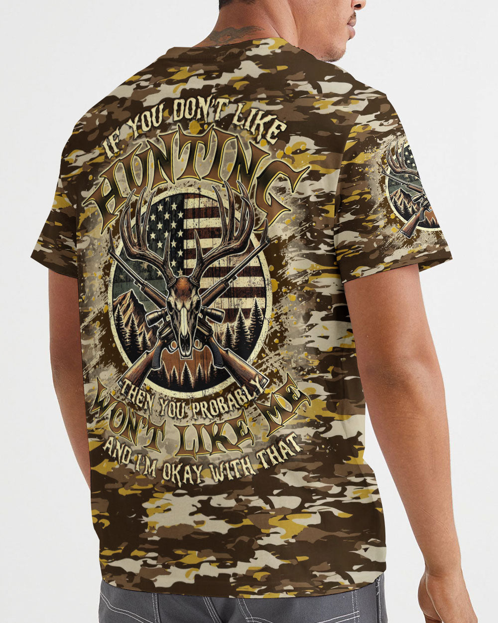 BLISSCORNERS IF YOU DON'T LIKE HUNTING ALL OVER PRINT